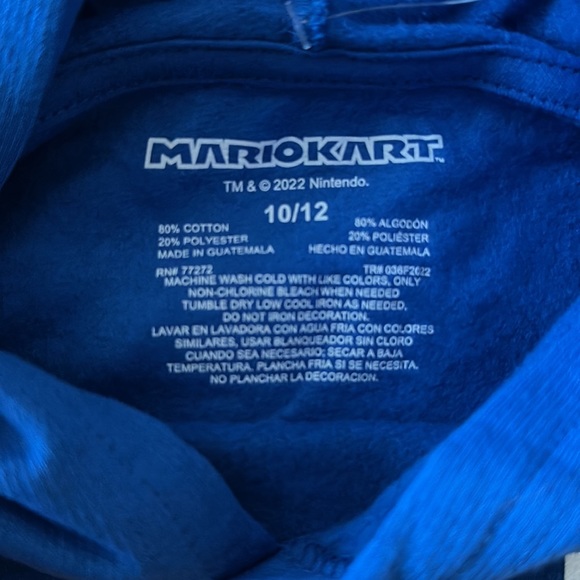 Nintendo Mario Kart Pullover Hoodie - Picture 4 of 4